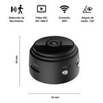Mini cámara de seguridad WiFi con sensor de movimiento