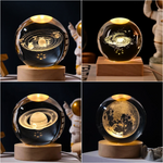 Lámpara Esfera de Cristal - Variedades